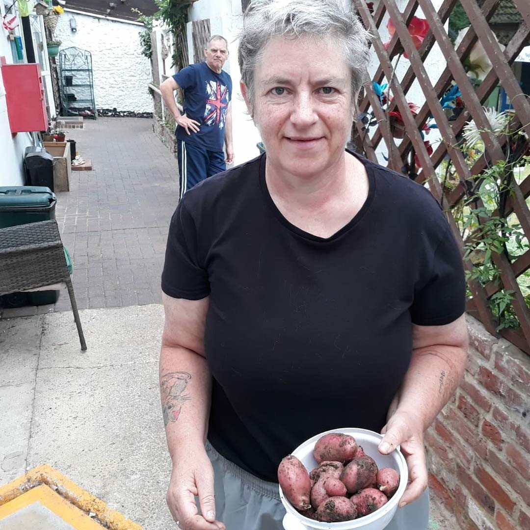 People gathered at an outdoor event
